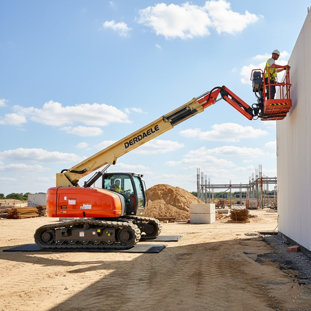 Close-up of non-slip diamond surface on recycled polyethylene access mat