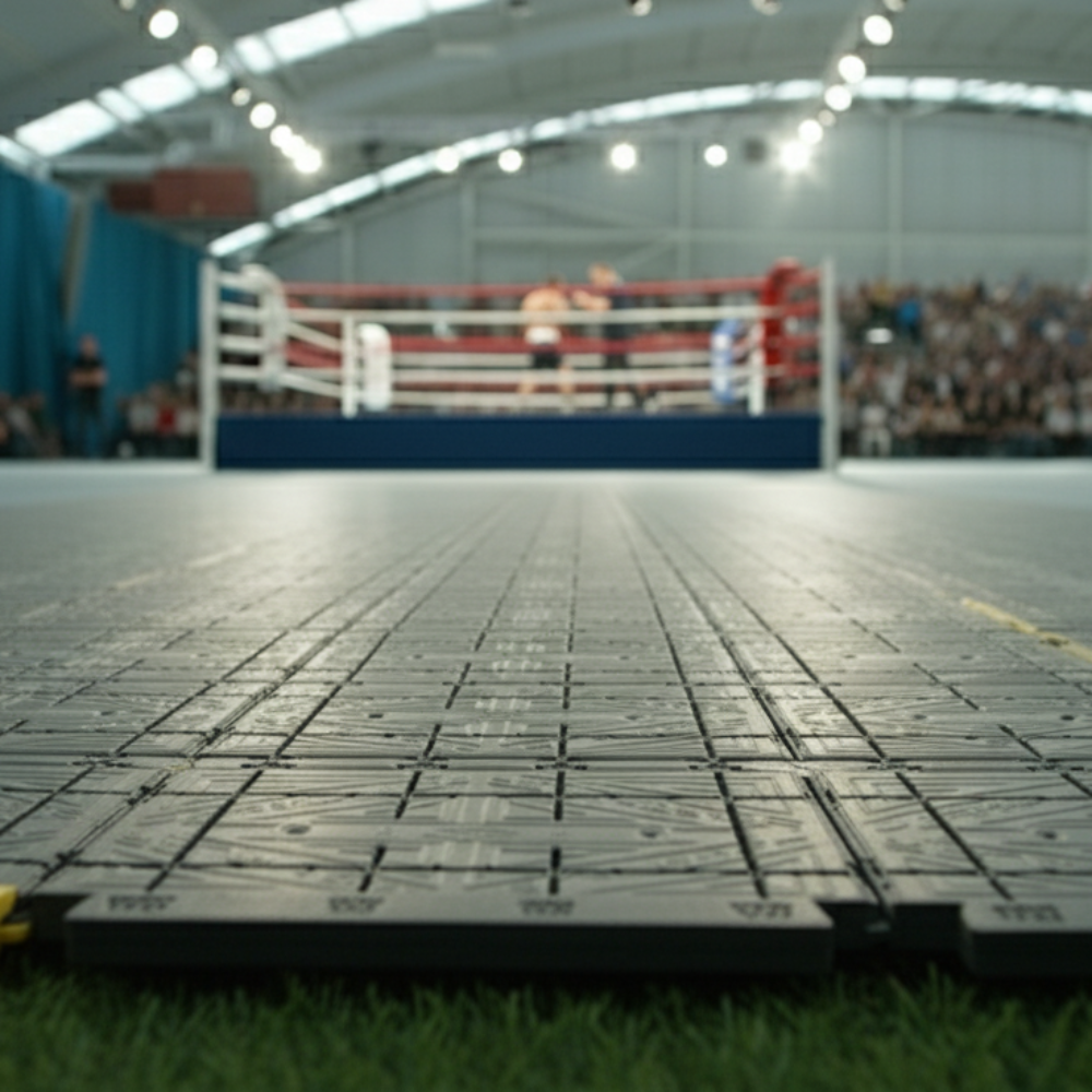 Event Flooring Mat – PPCP Plastic, Non-Slip, Heavy Duty