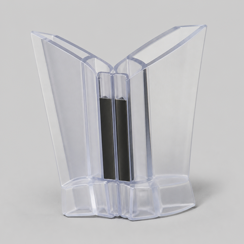 MAG012B - Magnetic Shower Screen Seal - Black - Lengths of 2000mm and 2600mm
