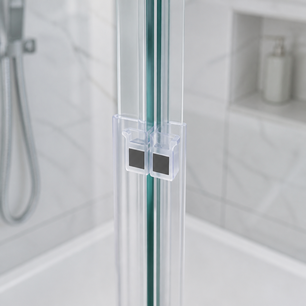 MAG030 - Magnetic Shower Screen Seal - Channel Seals - 1 Pair - Length of 2000mm