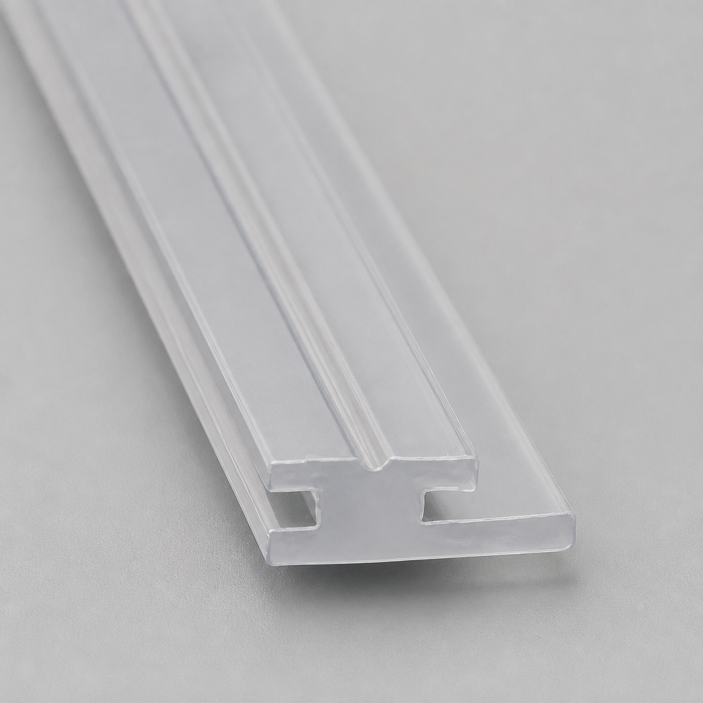 MAG032 - Magnetic Shower Screen Seal - Channel Seals - 1 Pair - Length of 2000mm