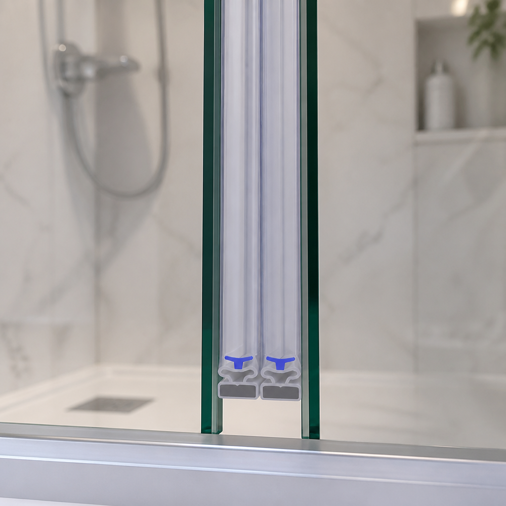 MAG038 - Magnetic Shower Screen Seal - Length of 2000mm