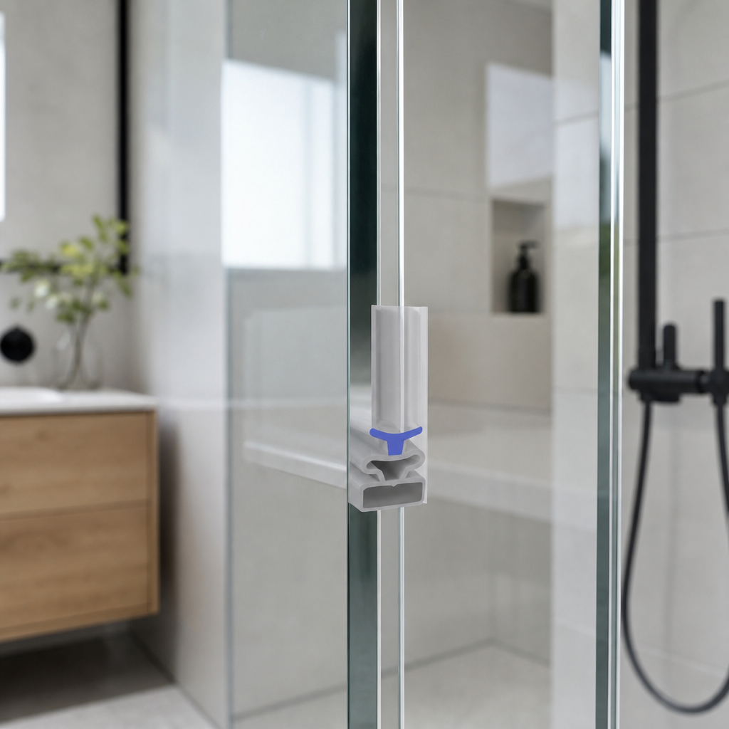 MAG038 - Magnetic Shower Screen Seal - Length of 2000mm