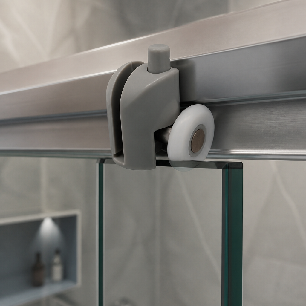 ROLL001L - Lower Shower Door Roller - 23mm - 25mm