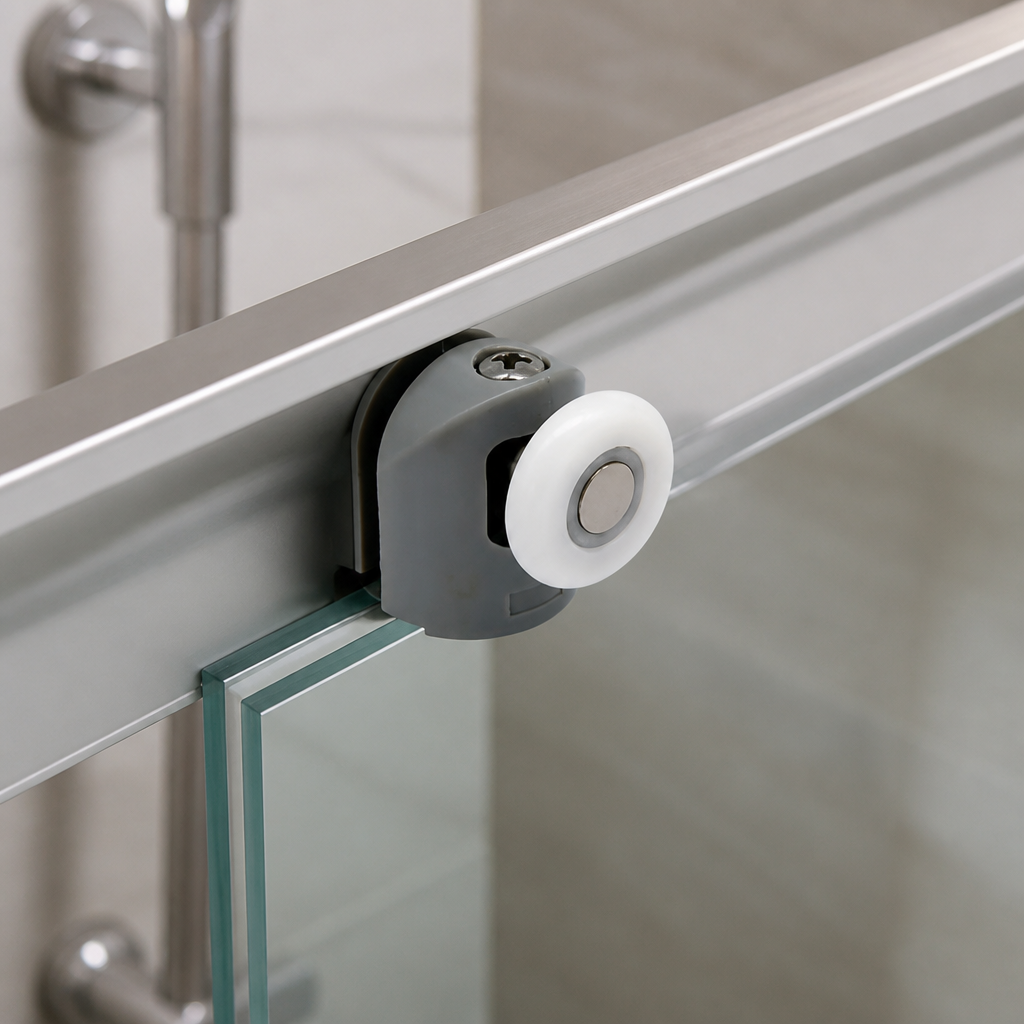 ROLL001U - Upper Shower Door Roller - 23mm - 25mm