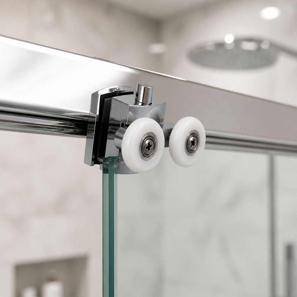 ROLL009L - Lower Shower Door Roller - 20mm - 23mm - 25mm