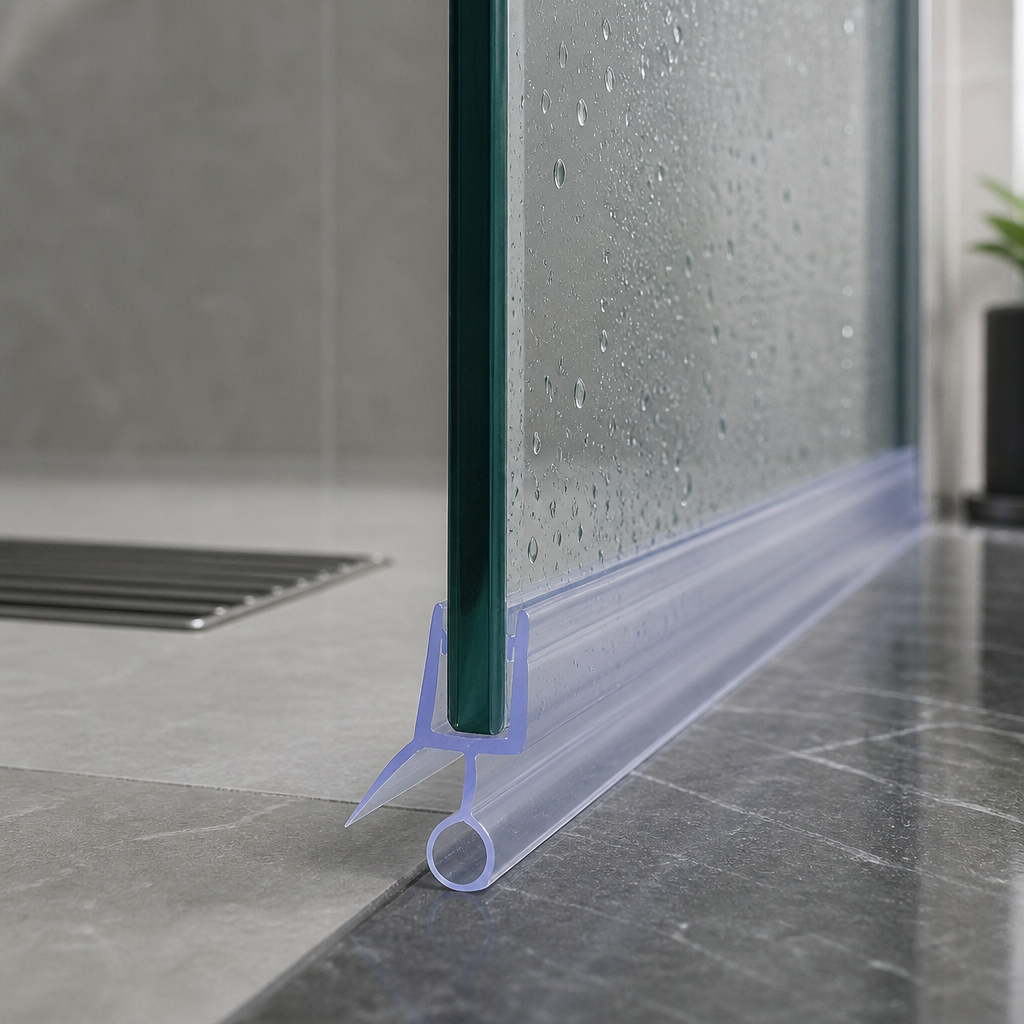 SEAL002 - Shower Screen Seal - Fits 4-6mm Glass - Fits 7mm to 12mm gaps