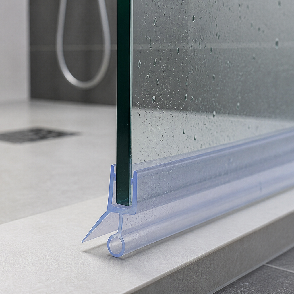SEAL002 - Shower Screen Seal - Fits 4-6mm Glass - Fits 7mm to 12mm gaps