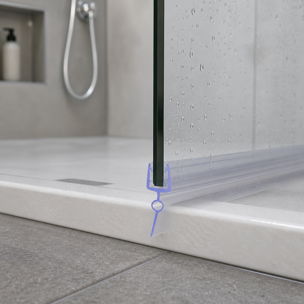 SEAL008 - Shower Screen Seal - Fits 4-6mm Glass - Fits 20mm to 25mm gaps