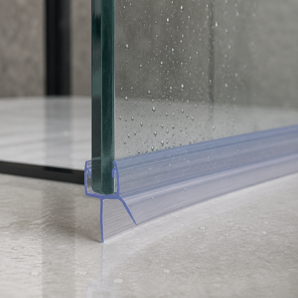SEAL015 - Shower Screen Seal - Fits 4-6mm Glass - Gaps up to 12mm