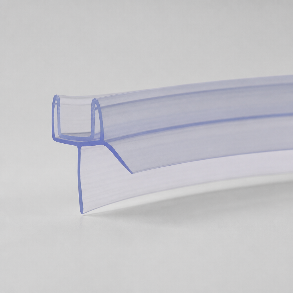 SEAL020 - Pre-Curved Shower Screen Seal - Fits 8mm Glass - Fits 11mm to 16mm gaps