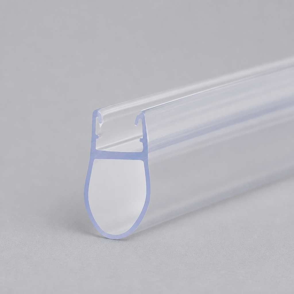 SEAL023 - Shower Screen Seal - Fits 8-10mm Glass - Lengths of 800mm, 900mm, 1400mm, 2000mm and 2600mm