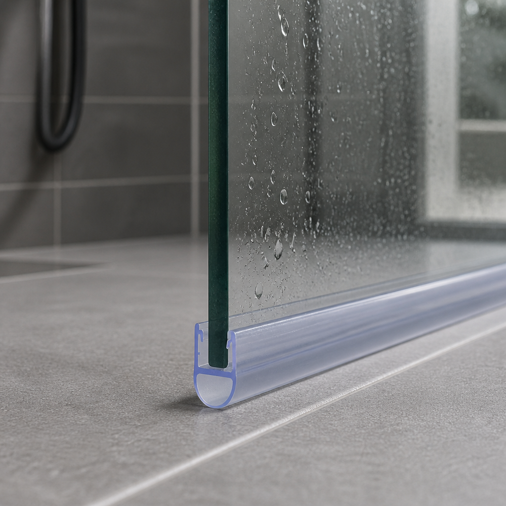 SEAL027 - Shower Screen Seal - Fits 4-6mm Glass - Fits 2mm to 7mm gaps