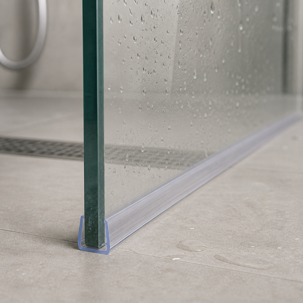 SEAL030 - Shower Screen Seal - Fits 4-6mm Glass - Gaps up to 12mm