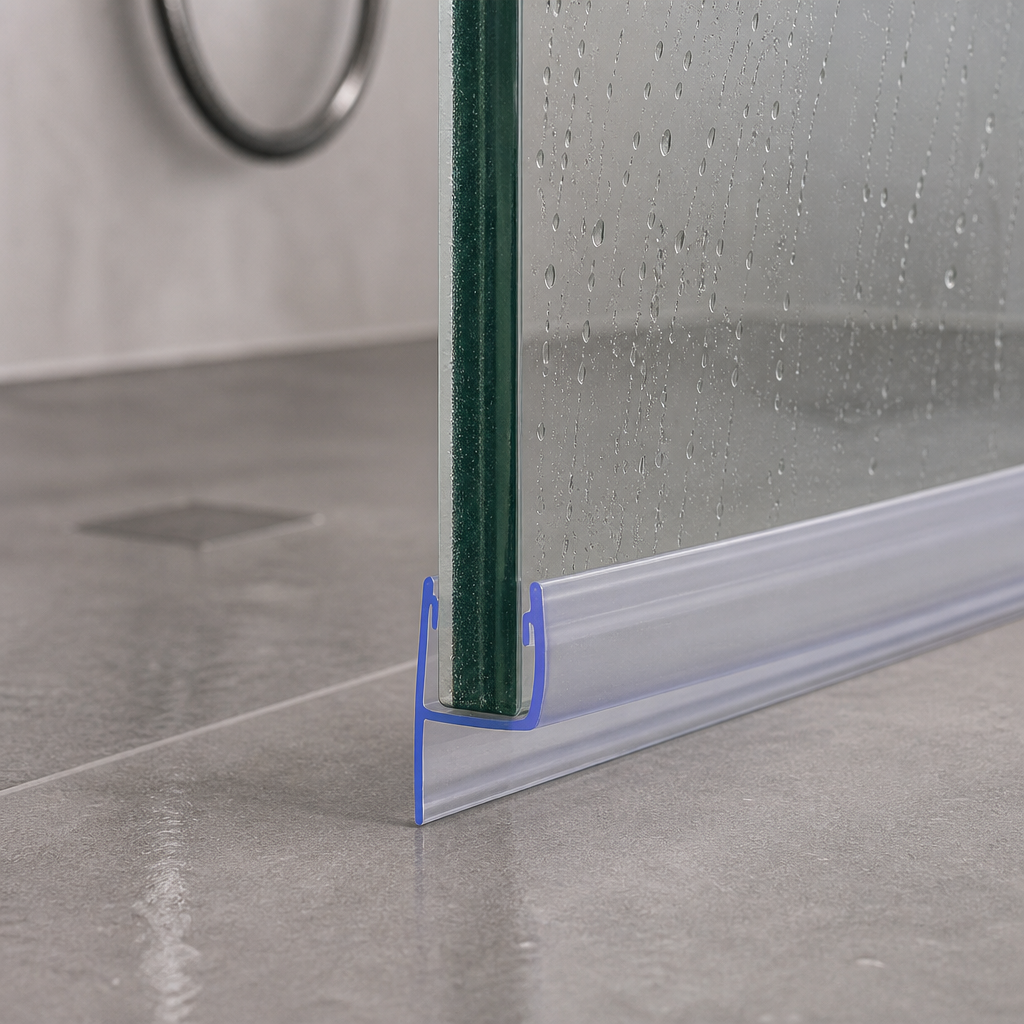 SEAL033 - Shower Screen Seal - Fits 10-12mm Glass - Fits 23mm to 28mm gaps