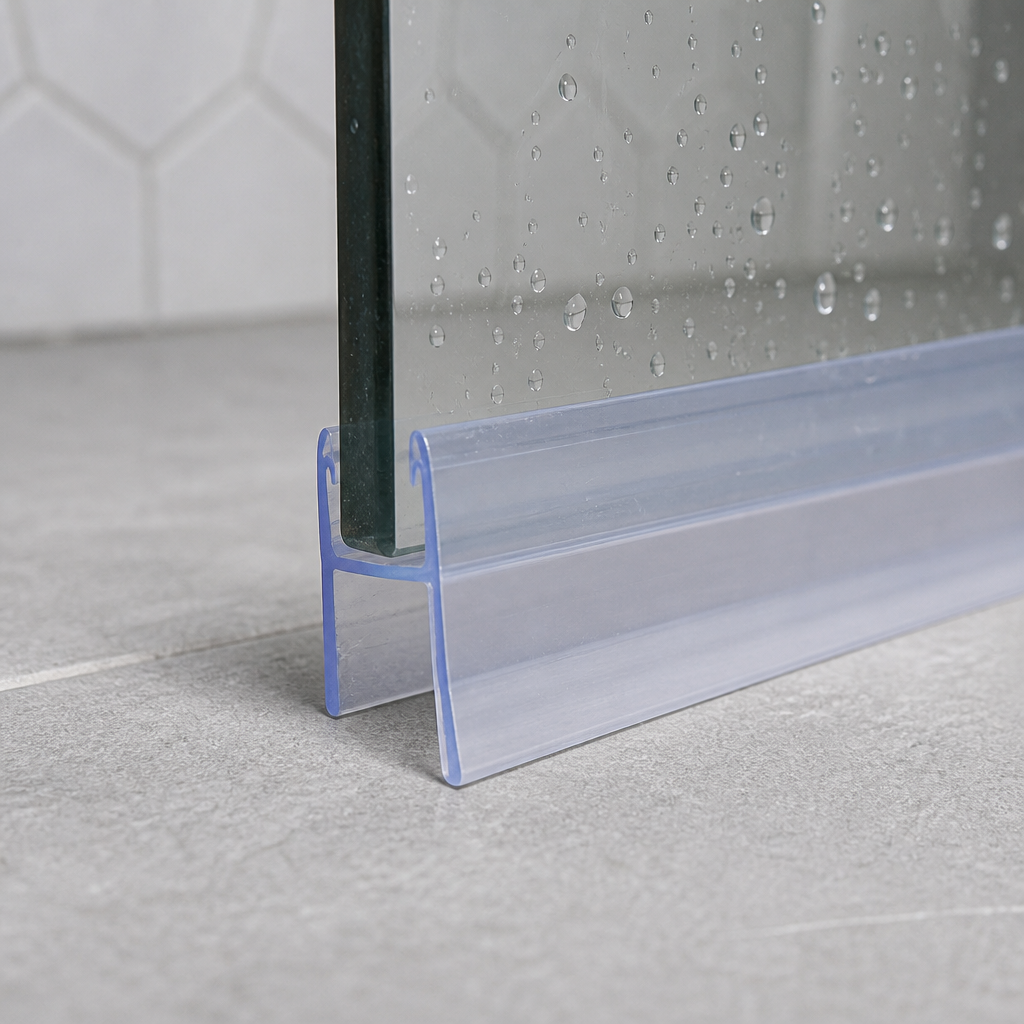 SEAL050 - Shower Screen Seal - Fits 8-10mm Glass - Fits 7mm to 12mm gaps