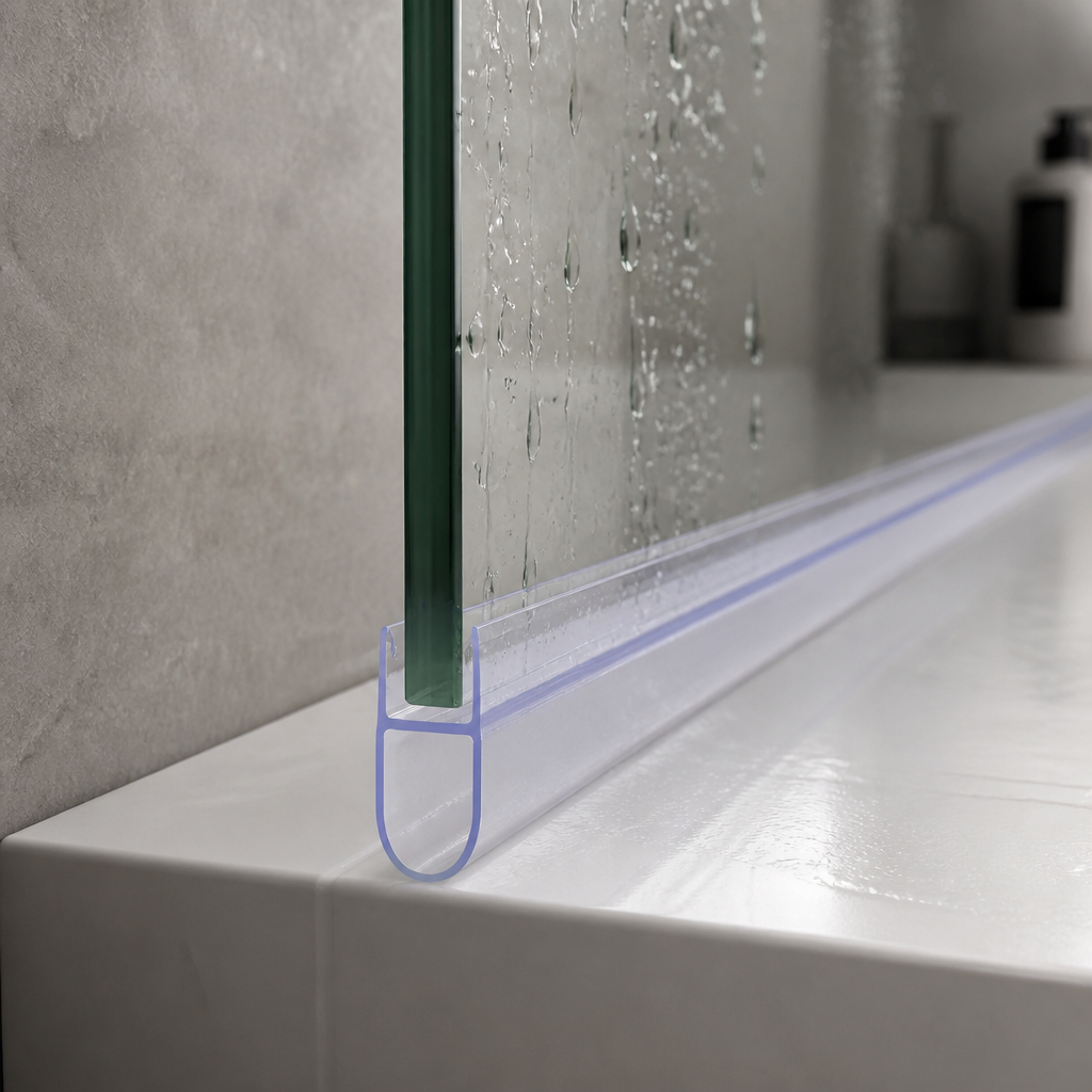 Shower Screen Seal - Fits 8-10mm Glass - Fits 10mm to 15mm gaps