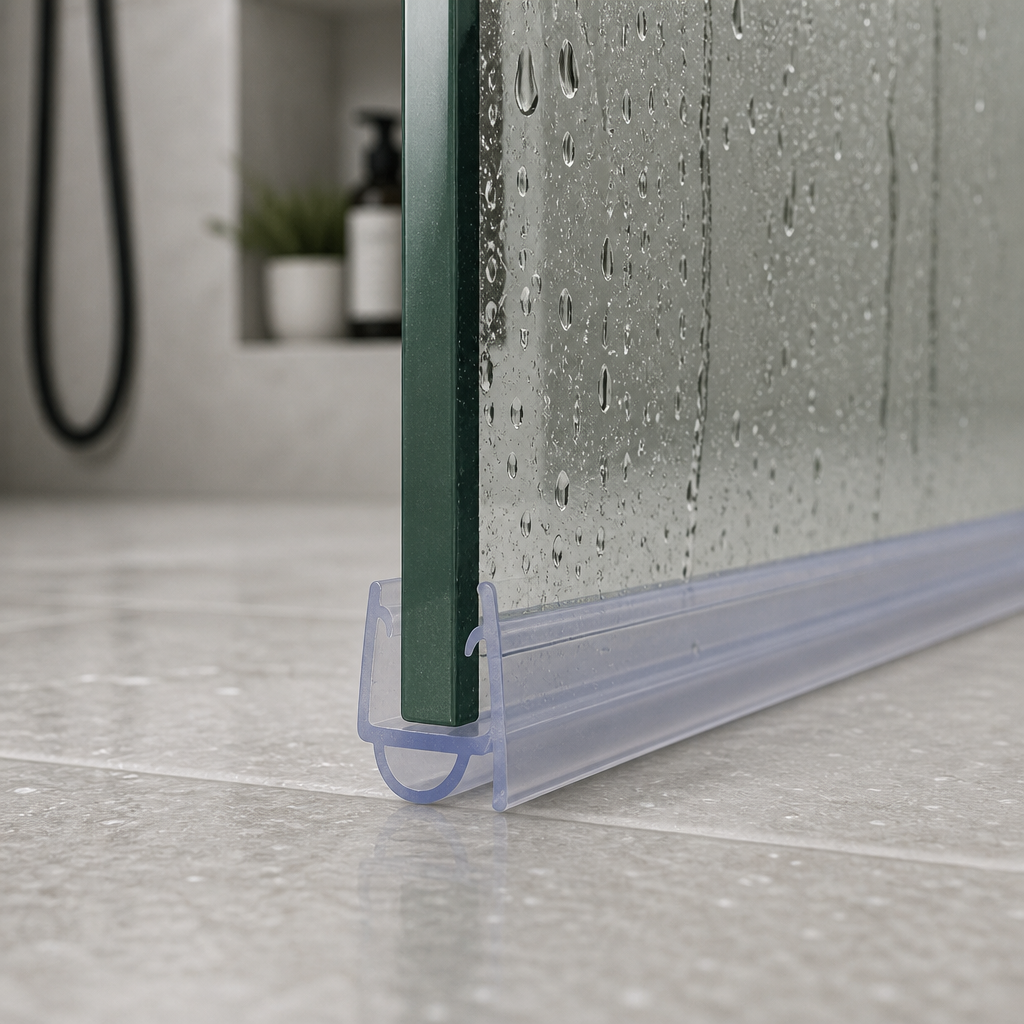 SEAL053 - Shower Screen Seal - Fits 4-6mm Glass - Fits 1mm to 3mm gaps