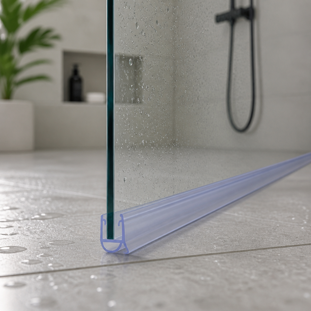 SEAL054 - Shower Screen Seal - Fits 8-10mm Glass - Fits up to 3mm gaps