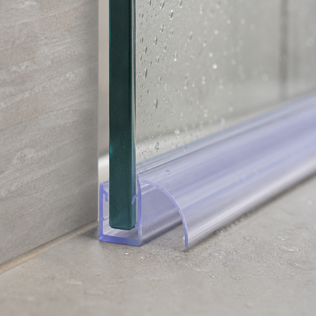 SEAL057 - Shower Screen Seal - Fits 8-10mm Glass - Lengths of 800mm, 900mm, 1400mm and 2000mm