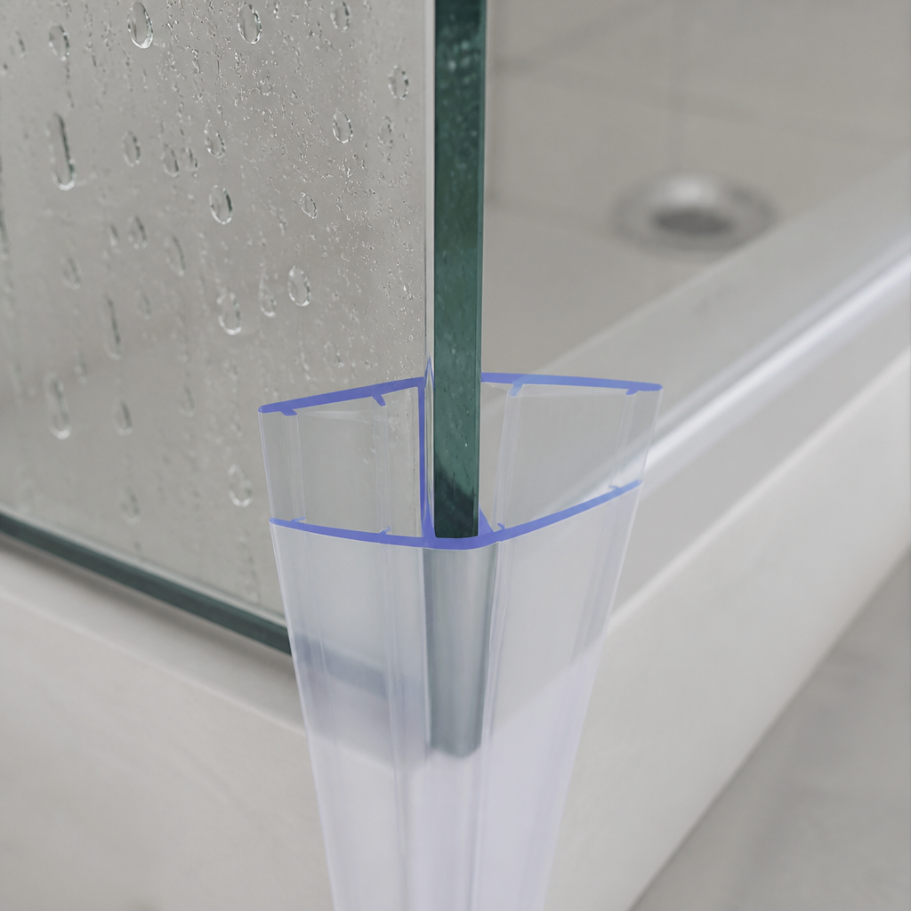 SEAL065 - Shower Screen Seal - Vertical Glass Joint - For 4-6mm Glass