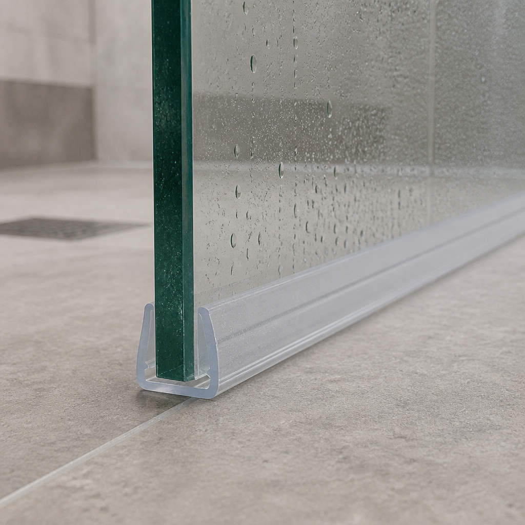 SEAL072 - Shower Screen Seal - Fits 4-6mm Glass - Lengths of 800mm, 900mm, 1400mm and 2000mm