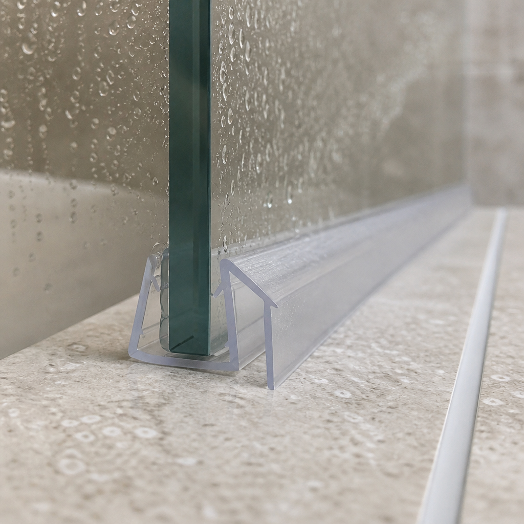 SEAL076 - Shower Screen Seal - Fits 4-6mm Glass - Fits 3mm to 8mm gaps