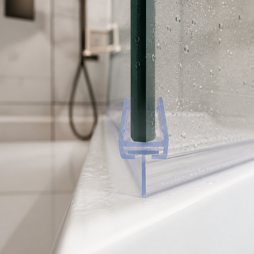 SEAL084T - Shower Screen Seal - Fits 8mm Glass - T Depths of 6mm, 13mm, 17mm, 22mm and 27mm