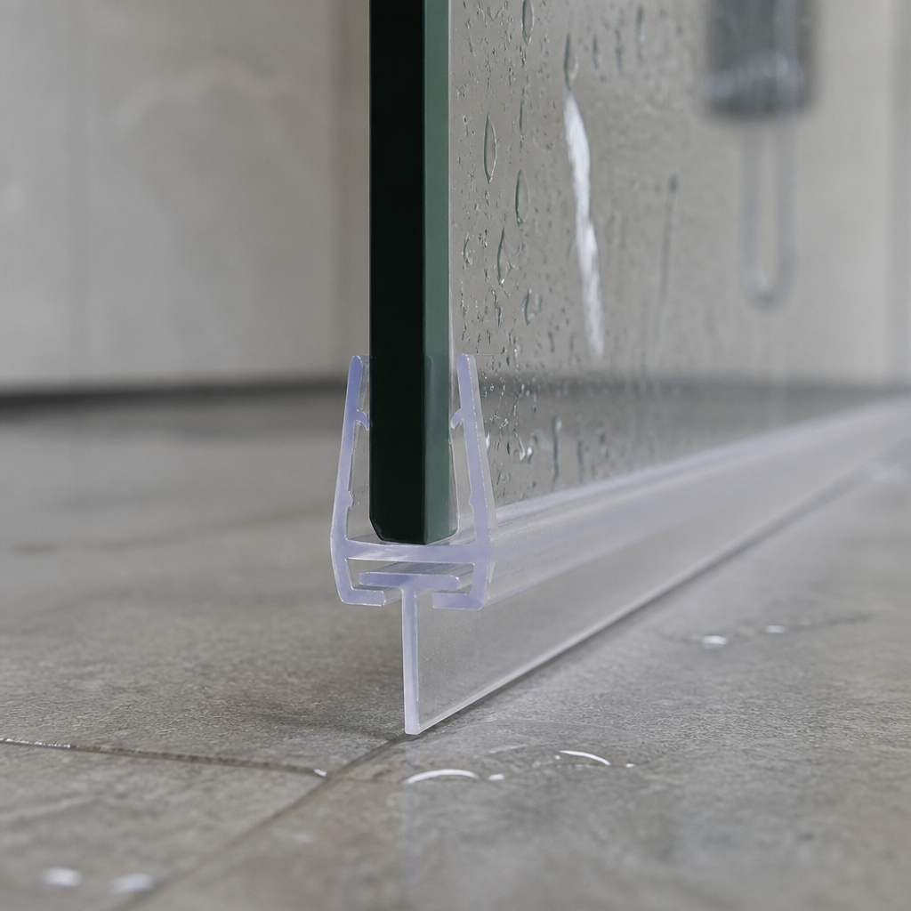 SEAL084T - Shower Screen Seal - Fits 8mm Glass - T Depths of 6mm, 13mm, 17mm, 22mm and 27mm