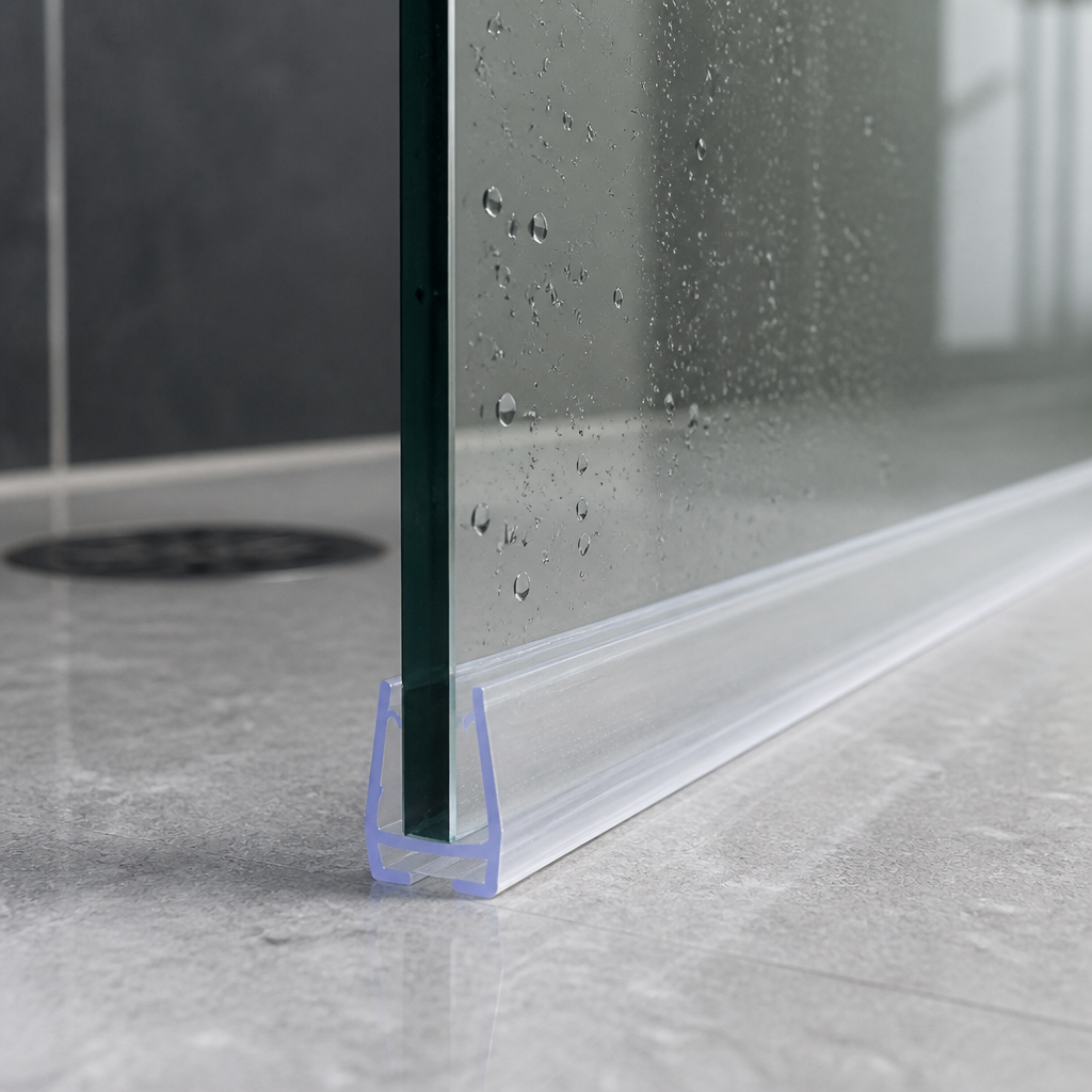 SEAL084 - Shower Screen Seal - Fits 8mm Glass - Lengths of 800mm, 900mm, 1400mm and 2000mm