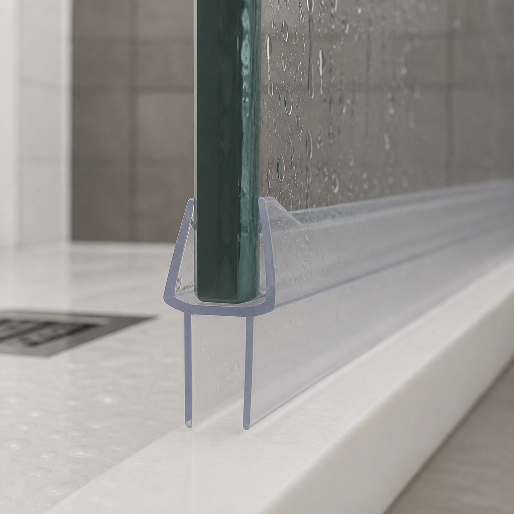 SEAL088 - Shower Screen Seal - Fits 10mm Glass - Fits 5mm to 10mm gaps