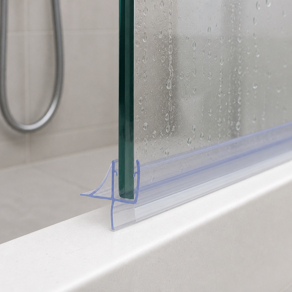 SEAL114 - Shower Screen Seal - Fits 8-10mm Glass - Fits 11mm to 16mm gaps