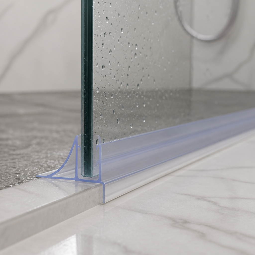 SEAL117 - Shower Screen Seal - Fits 4-6mm Glass - Fits 2mm to 6mm gaps