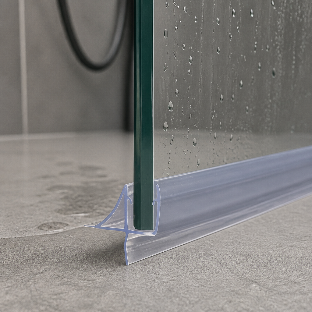 SEAL118 - Shower Screen Seal - Fits 8-10mm Glass - Fits 2mm to 6mm gaps