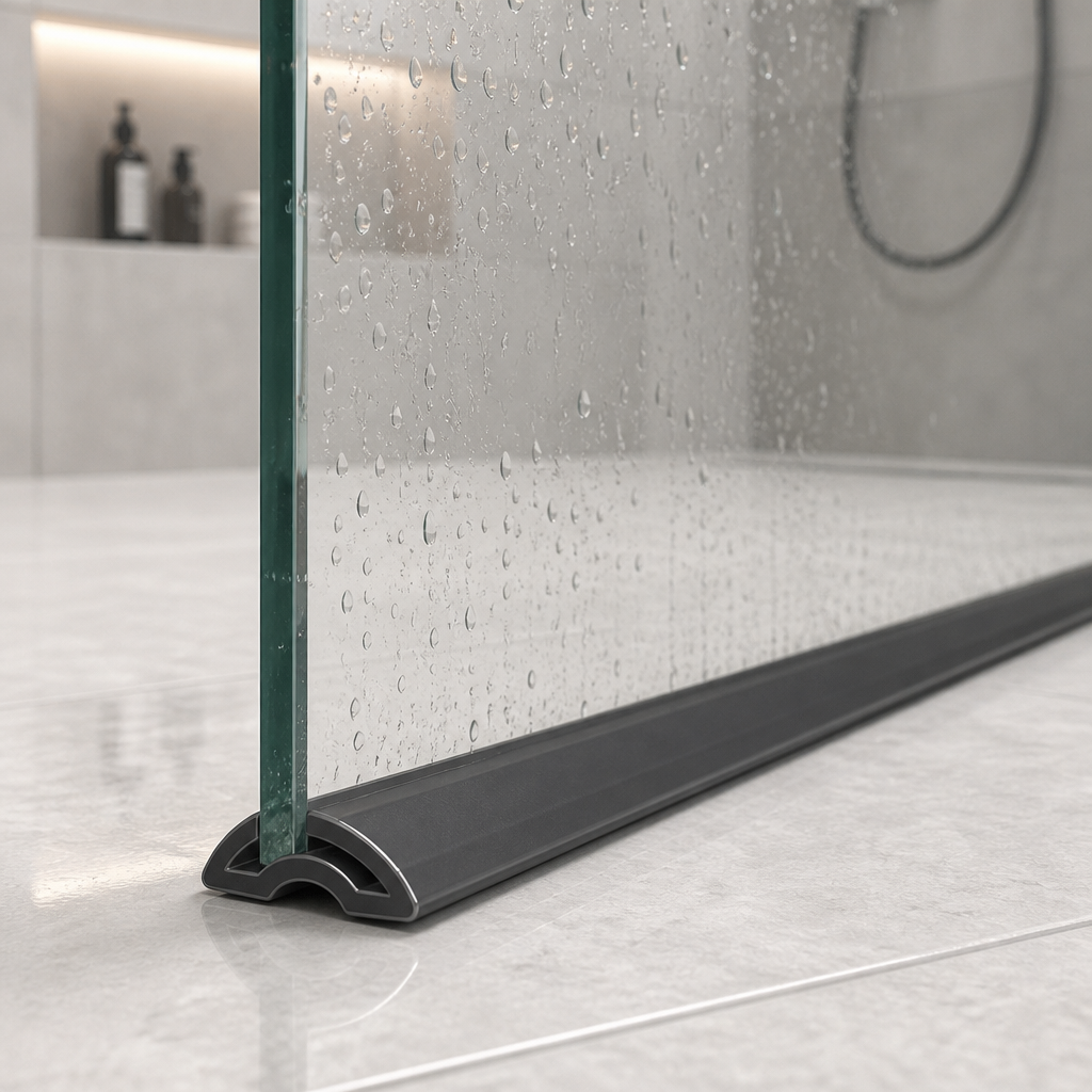 SEAL119B - Shower Threshold Seal - Black - Lengths of 800mm, 900mm, 1400mm and 2000mm