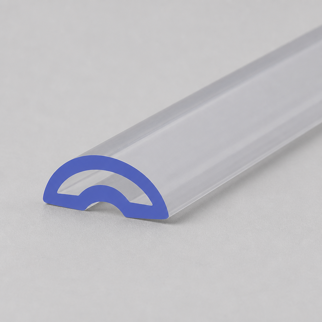SEAL119C - Shower Threshold Seal - Clear - Lengths of 800mm, 900mm, 1400mm and 2000mm