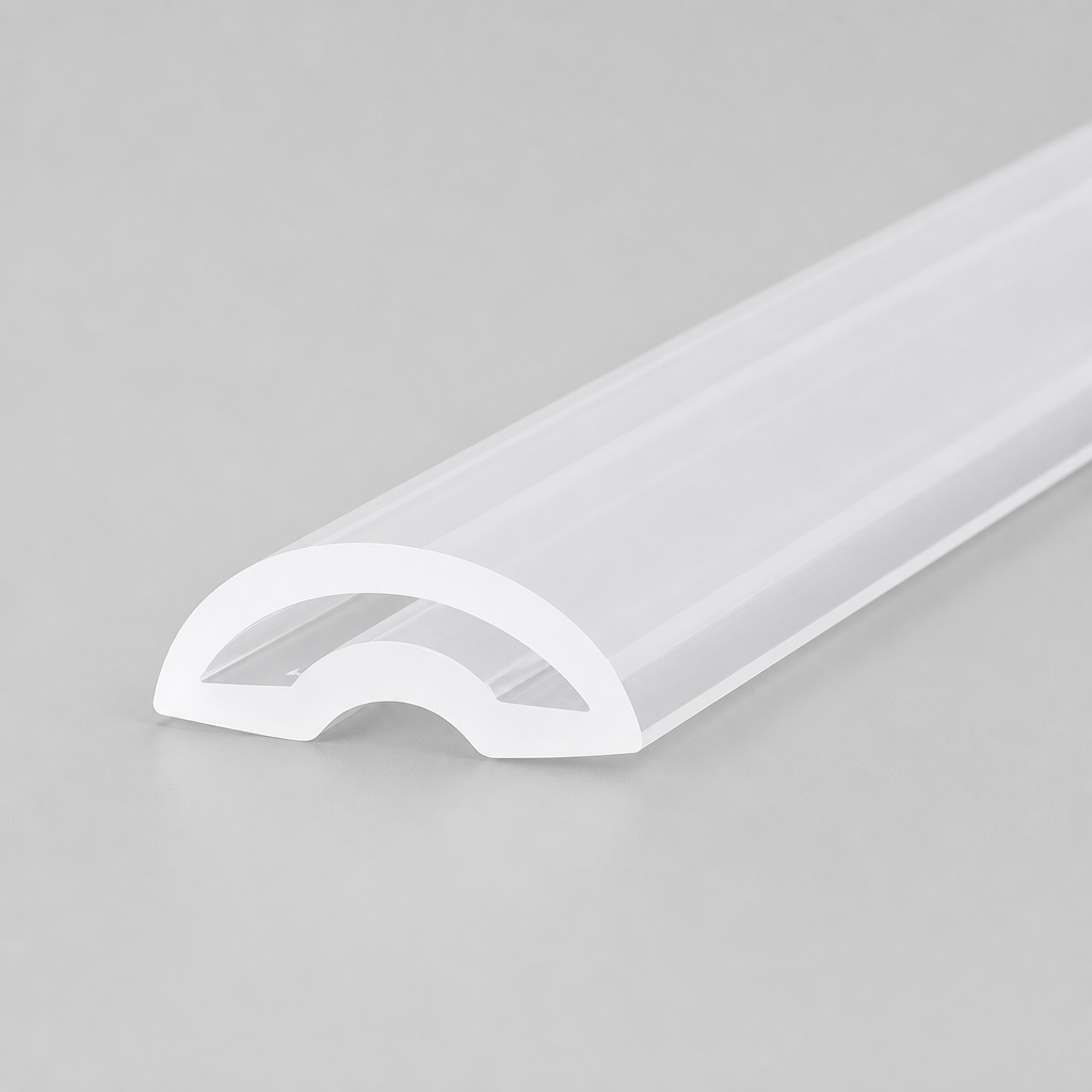 SEAL119W - Shower Threshold Seal - White - Lengths of 800mm, 900mm, 1400mm and 2000mm