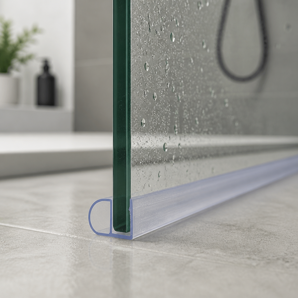 SEAL121 - Shower Screen Seal - Fits 8-10mm Glass - Lengths of 800mm, 900mm, 1400mm and 2000mm