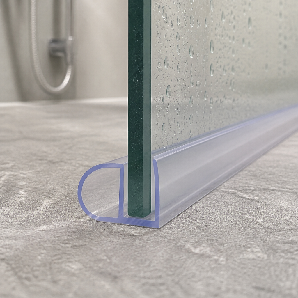 SEAL121 - Shower Screen Seal - Fits 8-10mm Glass - Lengths of 800mm, 900mm, 1400mm and 2000mm