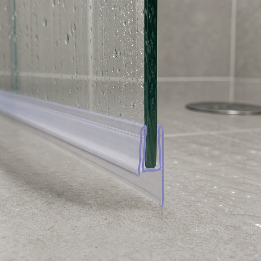 SEAL134 - Shower Screen Seal - Fits 6-8mm Glass - Fits up to 17mm gaps
