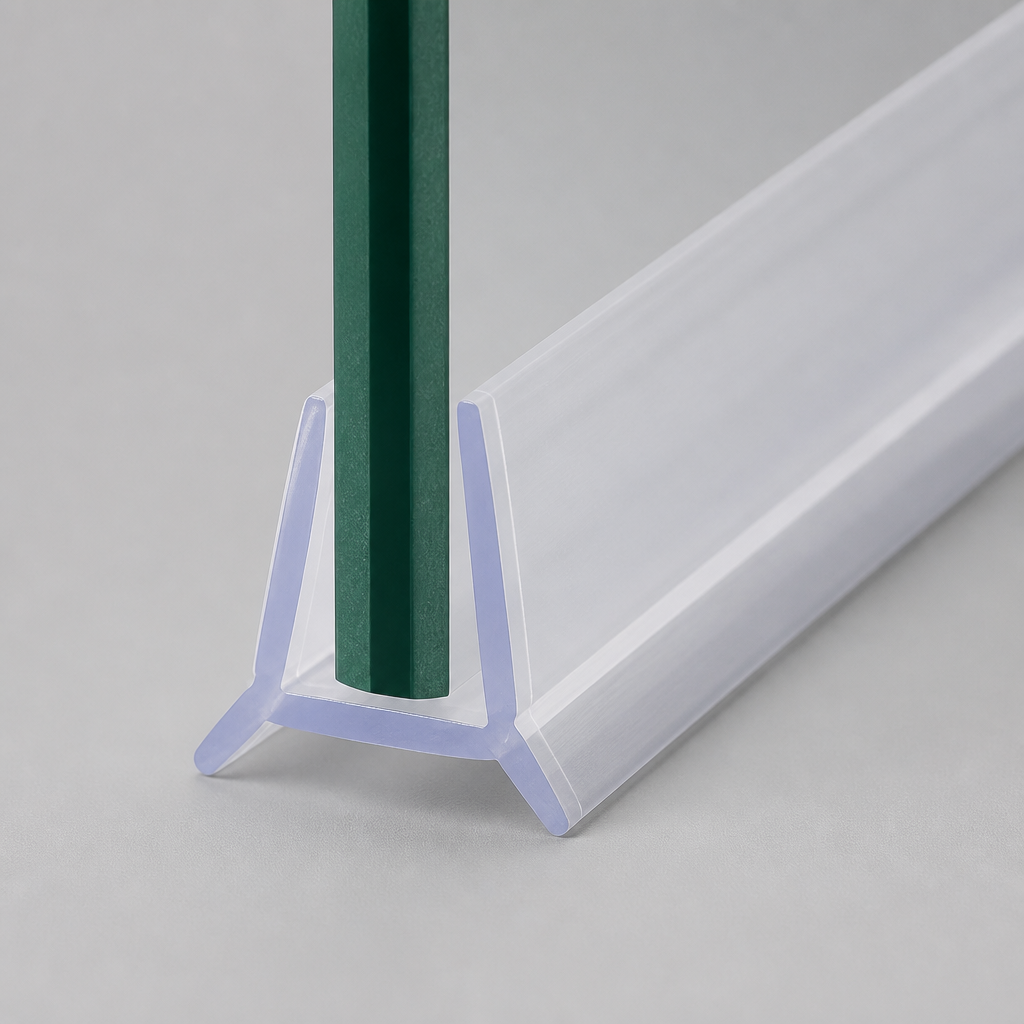 SEAL136 - Shower Screen Seal - Fits 4-6mm Glass - Fits 1mm to 3mm gaps