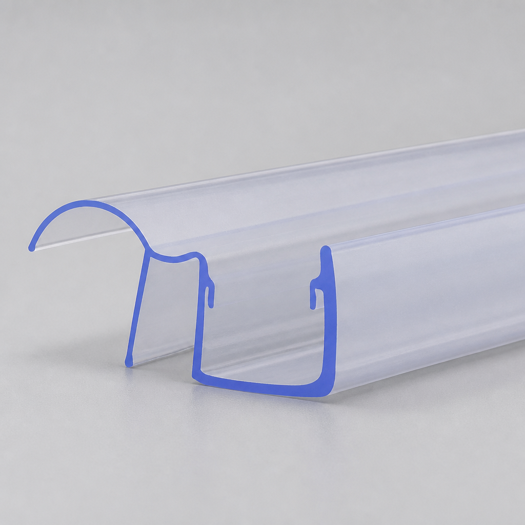 SEAL140 - Shower Screen Seal - 4-6mm Glass - Fits Gaps Up To 32mm