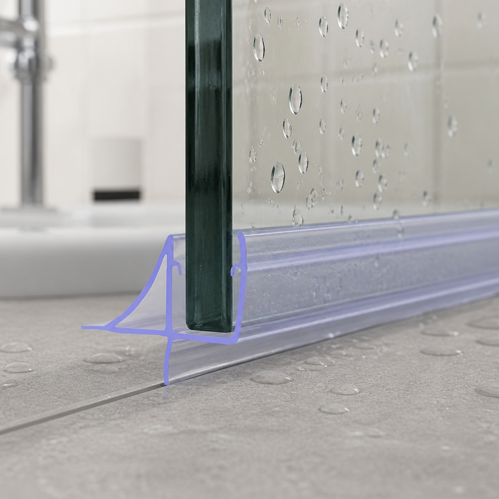 SEAL145 - Shower Screen Seal - 3-4mm Glass - Fits 1mm to 6mm Gaps
