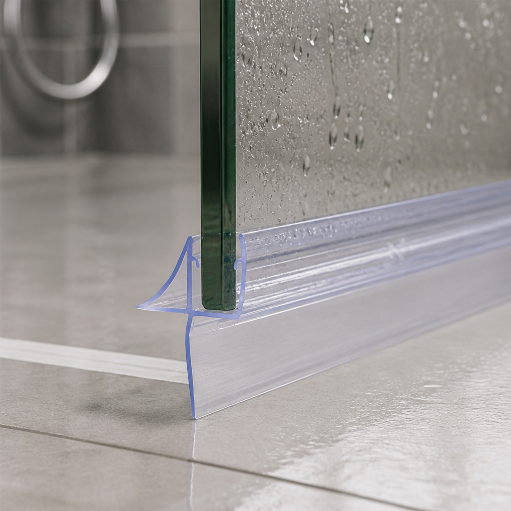 SEAL150 - Shower Screen Seal - 3-4mm Glass - Fits 25mm to 30mm Gaps