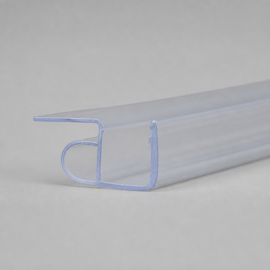 SEAL156 - Shower Screen Seal - Fits 4-6mm Glass - Lengths of 800mm, 900mm, 1400mm and 2000mm