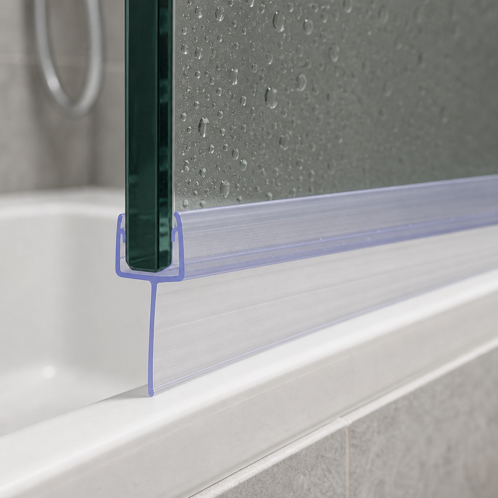 SEAL163 - Tapered Shower Screen Seal - Length of 900mm