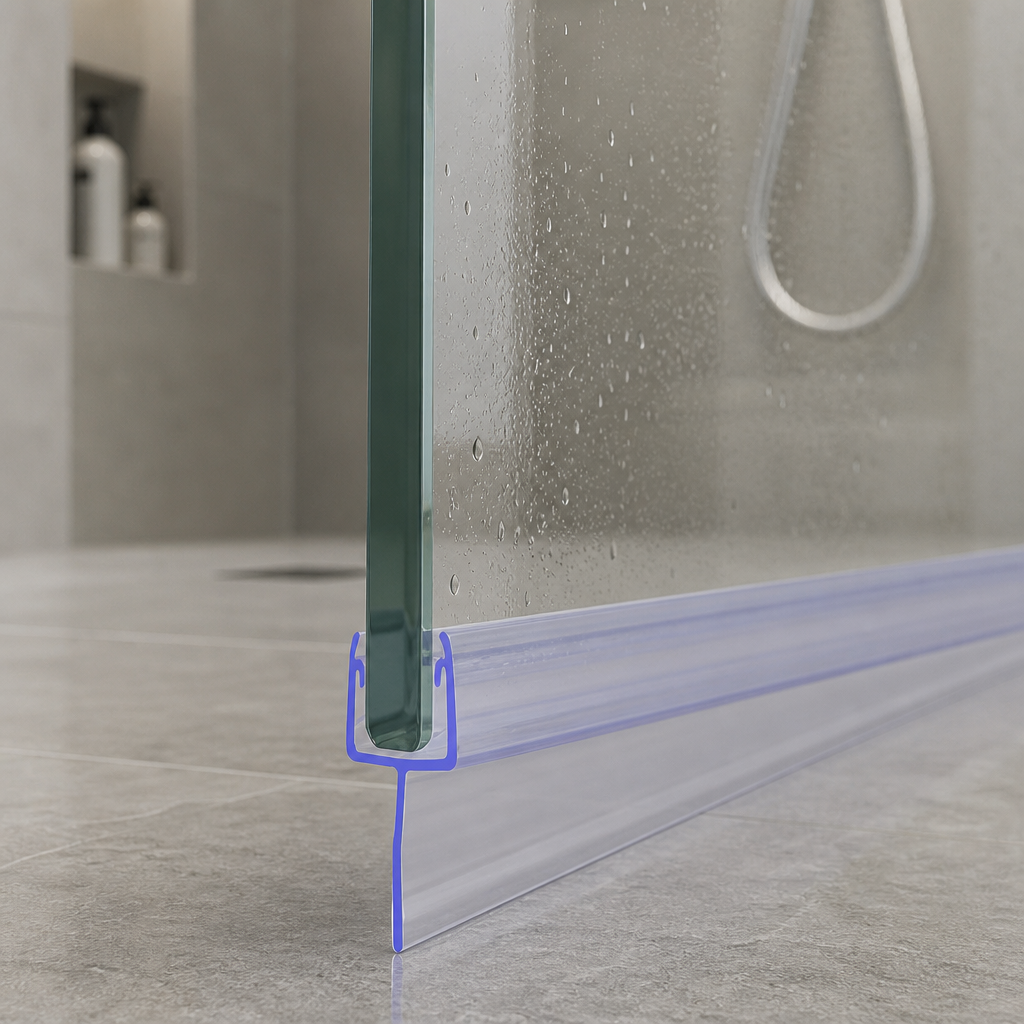 SEAL164 - Tapered Shower Screen Seal - Length of 900mm