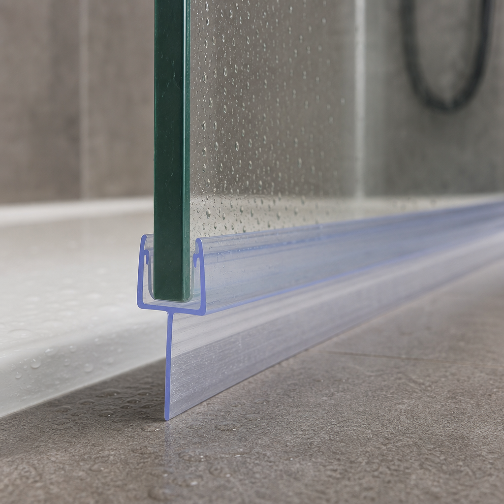 Tapered Shower Screen Seal - Length of 900mm