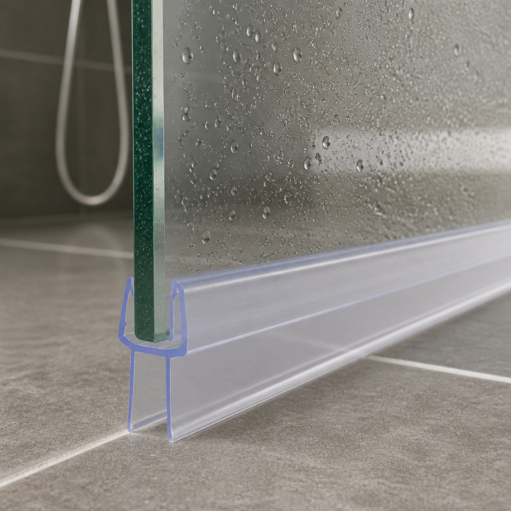 Shower Screen Seal - Fits 4-6mm Glass - Fits 3mm to 6mm gaps