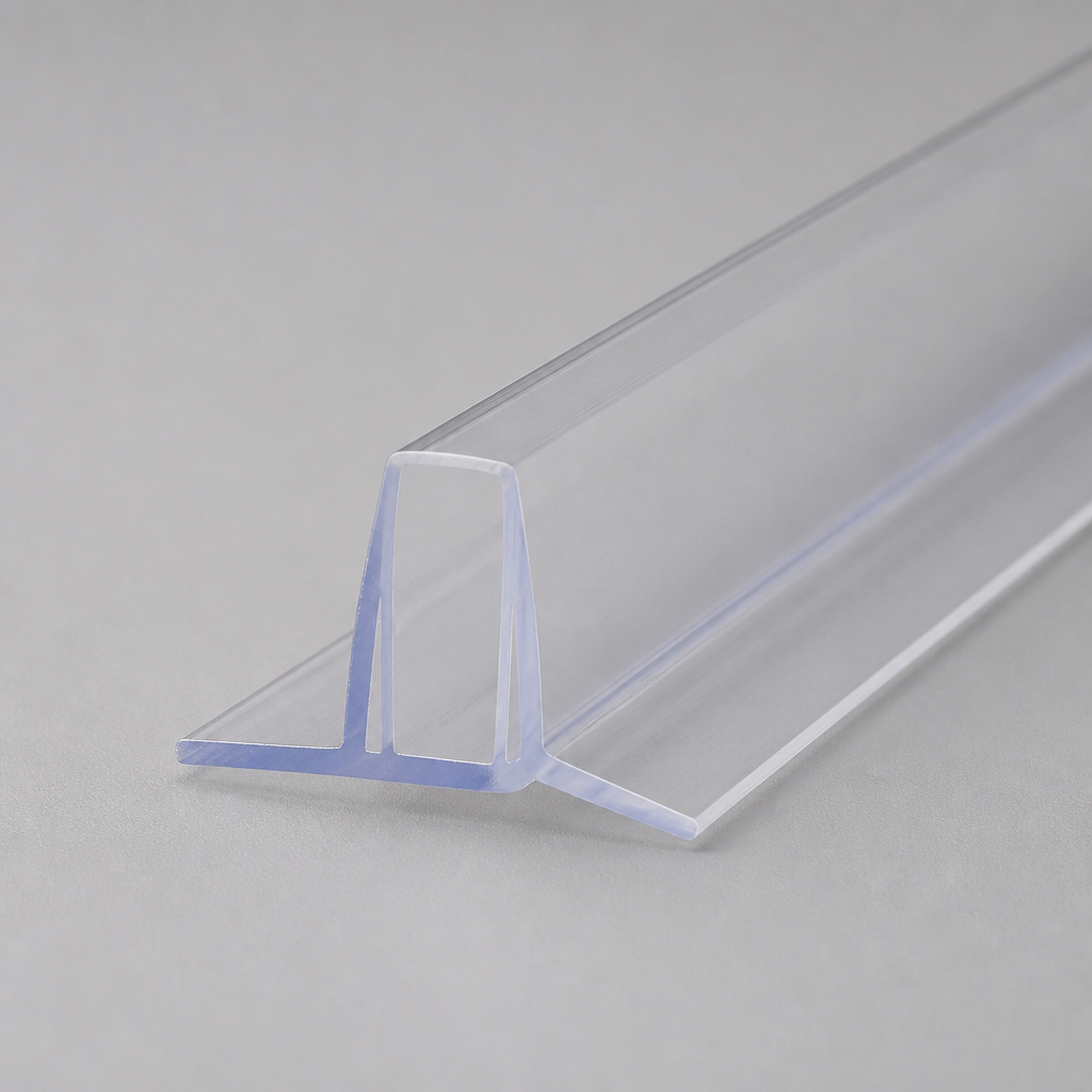 SEAL190 - Shower Screen Seal - Fits 4-6mm Glass - Fits 1mm to 4mm gaps